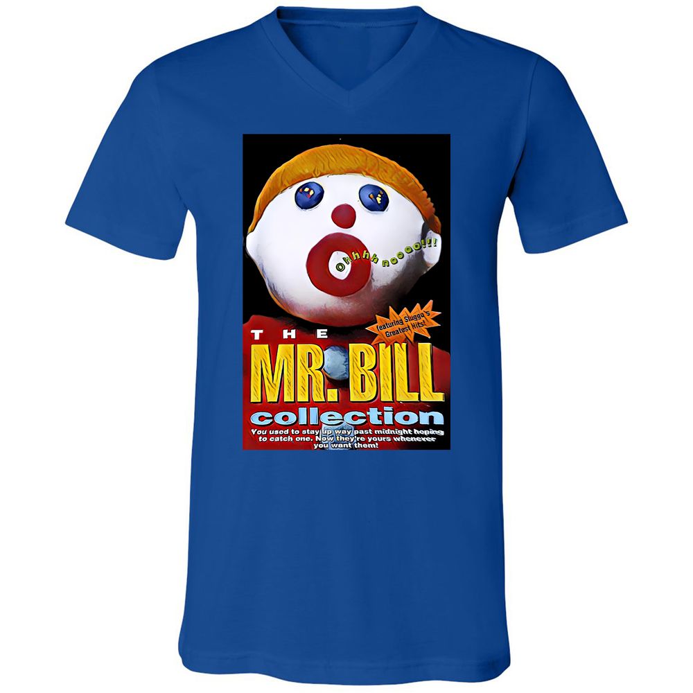 Unisex V-Neck T-Shirt - W5KZ1PW8 - True Royal - 4
