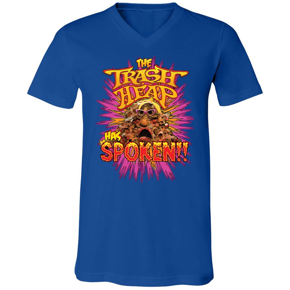 Unisex V-Neck T-Shirt - 4DWE8KPA - True Royal - 4