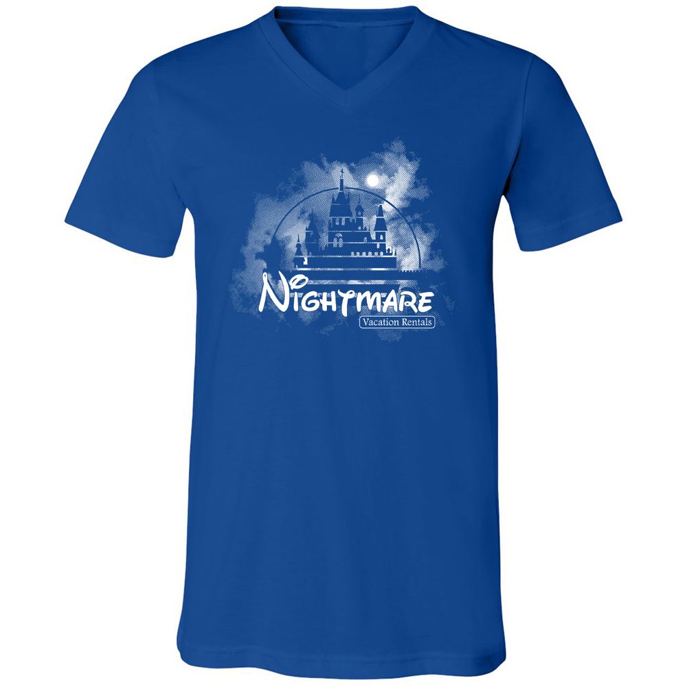 Unisex V-Neck T-Shirt - V5VL7HE7 - True Royal - 4