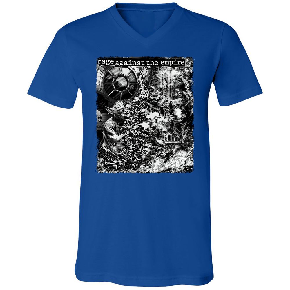 Unisex V-Neck T-Shirt - UG962FCK - True Royal - 4