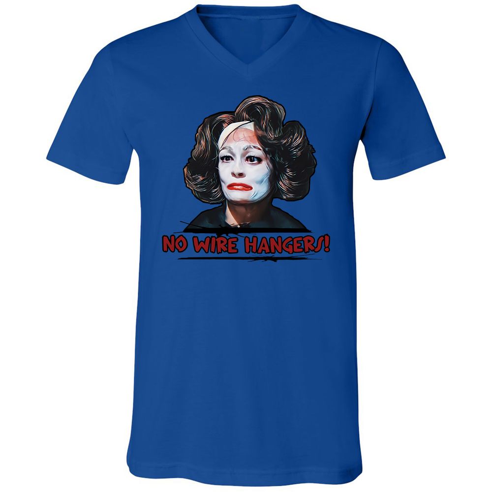 Unisex V-Neck T-Shirt - 6H4ES4WA - True Royal - 4