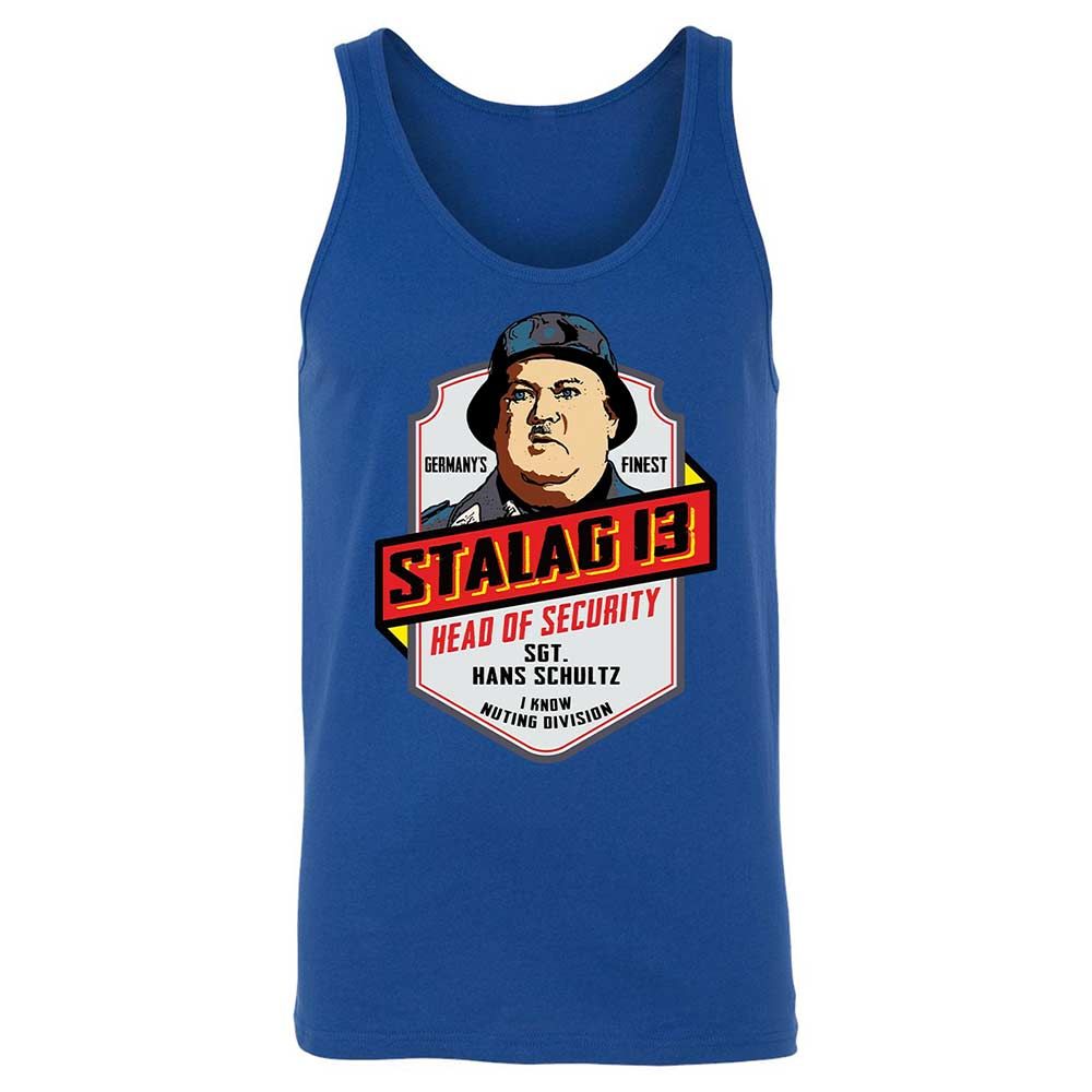 Unisex Jersey Tank - W8ZAVYUF - True Royal - 4