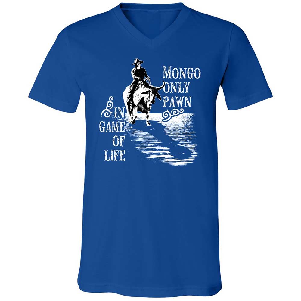 Unisex V-Neck T-Shirt - GUTBBV81 - True Royal - 4