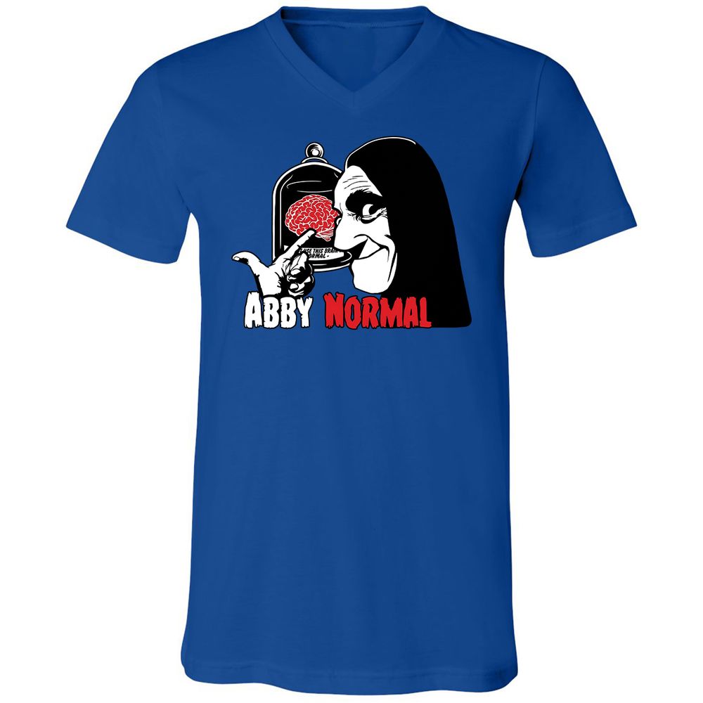 Unisex V-Neck T-Shirt - WKXHHZ8C - True Royal - 4
