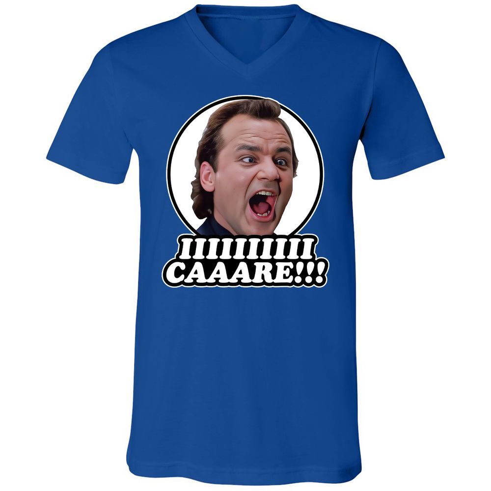 Unisex V-Neck T-Shirt - GSL1Q5MD - True Royal - 4
