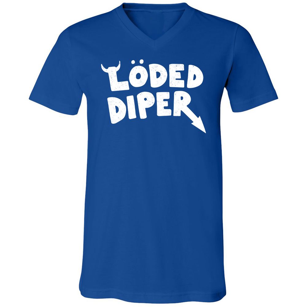 Unisex V-Neck T-Shirt - 1TWPBP3G - True Royal - 4