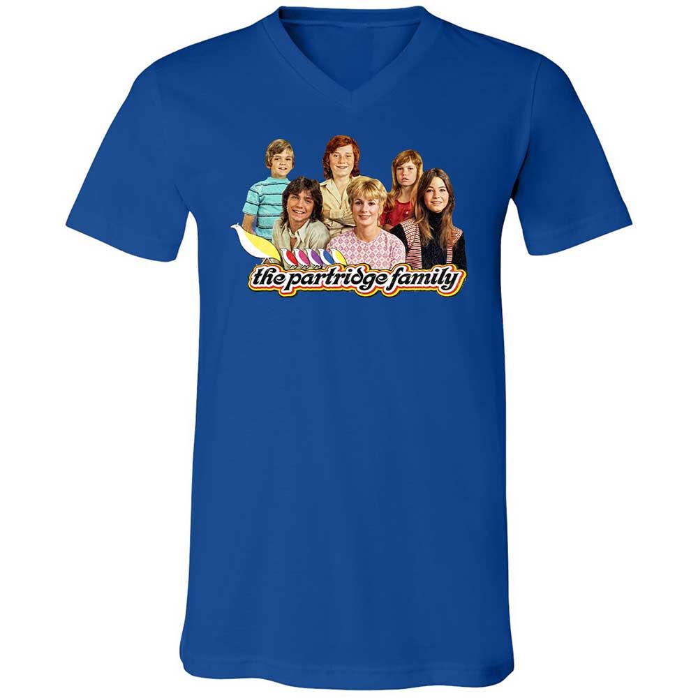Unisex V-Neck T-Shirt - DT9ME8YH - True Royal - 4