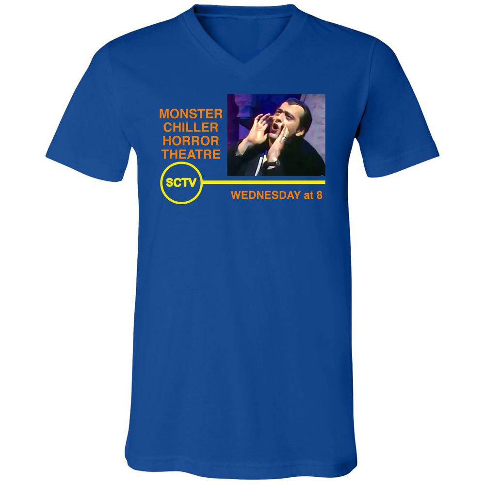 Unisex V-Neck T-Shirt - SV6U6C2U - True Royal - 4