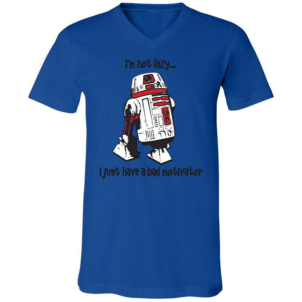 Unisex V-Neck T-Shirt - FC62ND4J - True Royal - 4