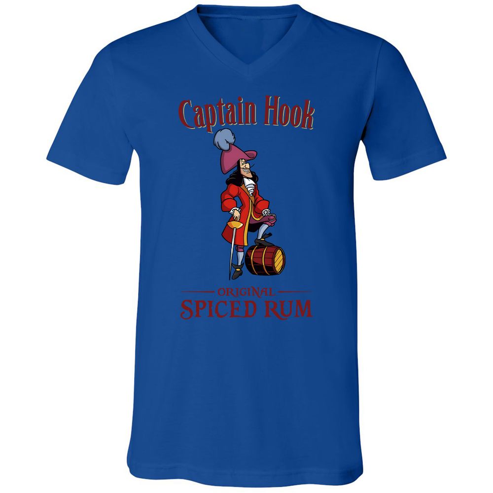 Unisex V-Neck T-Shirt - TJZ4Z6EP - True Royal - 4