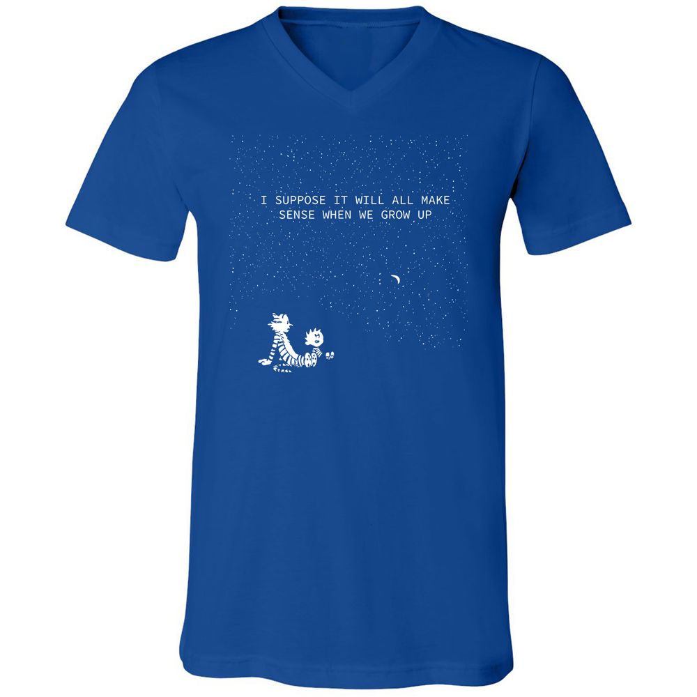 Calvin and Hobbes Stars - True Royal - 4