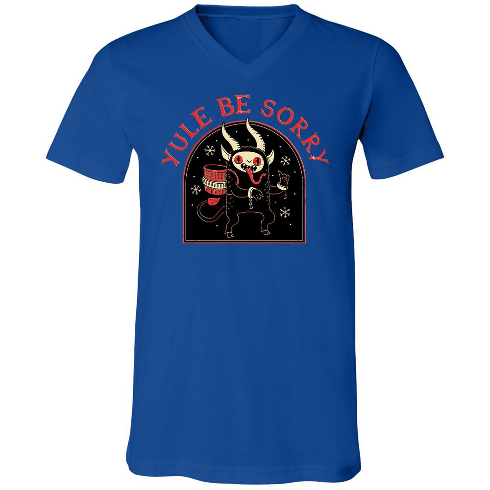 Unisex V-Neck T-Shirt - AU6GV39A - True Royal - 4