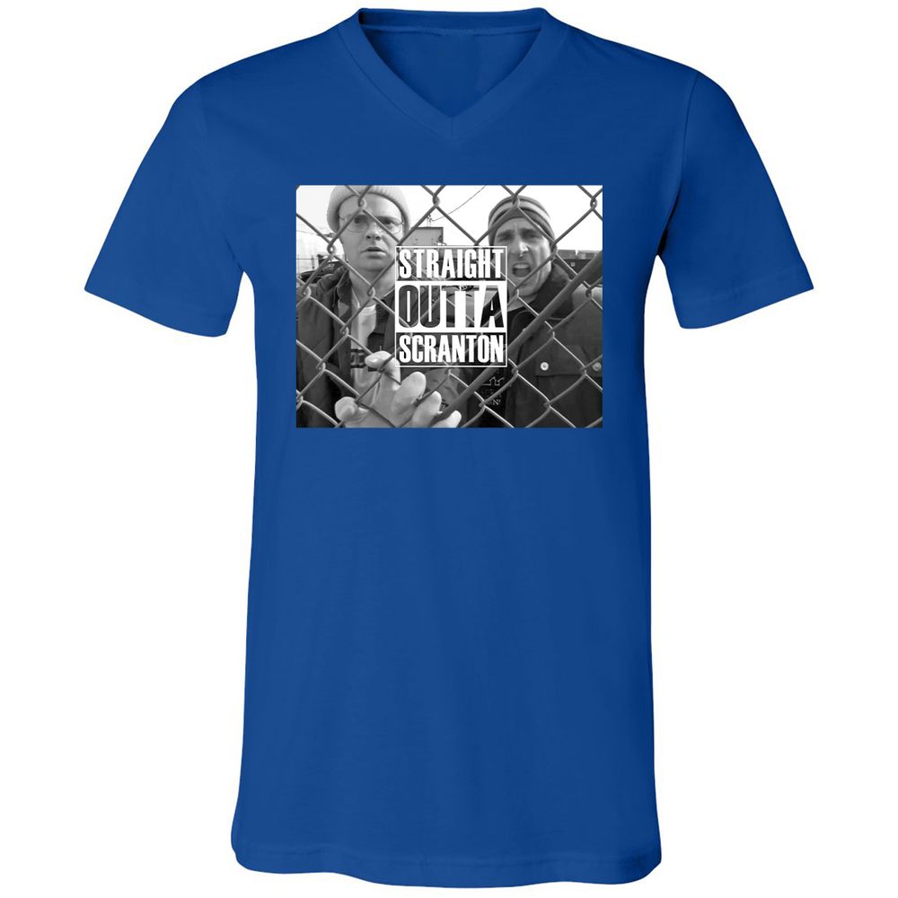 Unisex V-Neck T-Shirt - NP16N2D3 - True Royal - 4