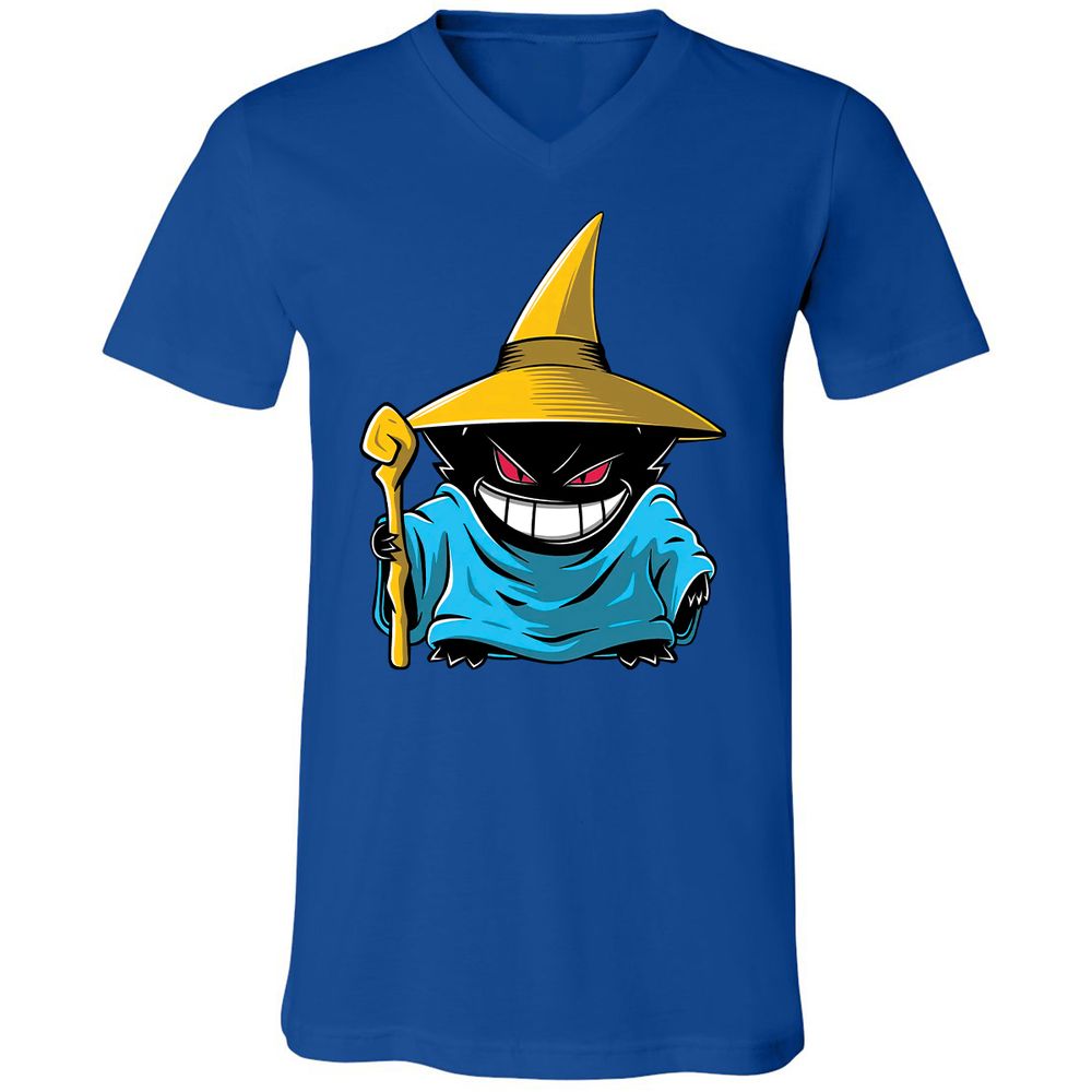 Unisex V-Neck T-Shirt - C86A9E5K - True Royal - 4