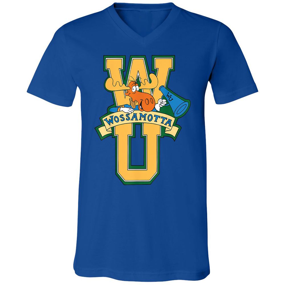 Unisex V-Neck T-Shirt - N2BN81FU - True Royal - 4