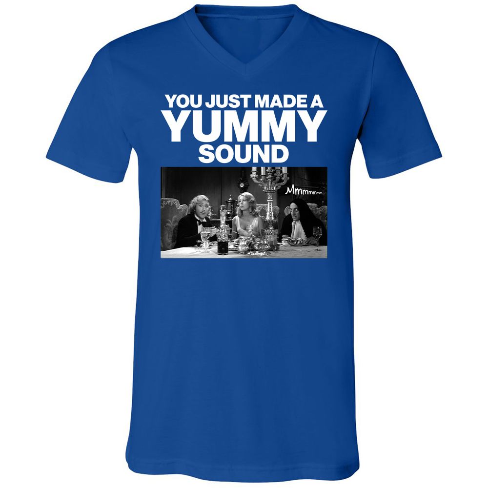 Unisex V-Neck T-Shirt - KBRFFSBV - True Royal - 4