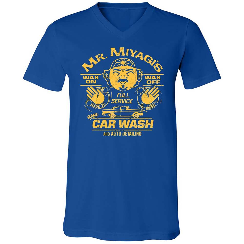 Unisex V-Neck T-Shirt - SJRBML2E - True Royal - 4