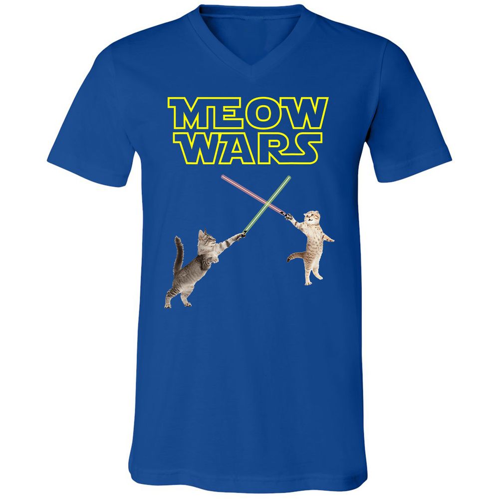 Unisex V-Neck T-Shirt - LFZZ339A - True Royal - 4