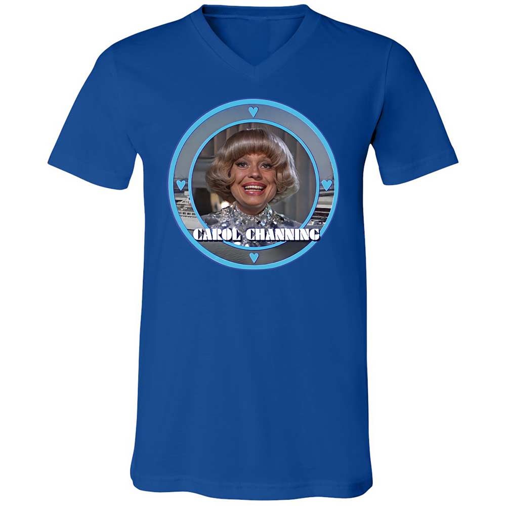 Unisex V-Neck T-Shirt - 54AK2ZTY - True Royal - 4