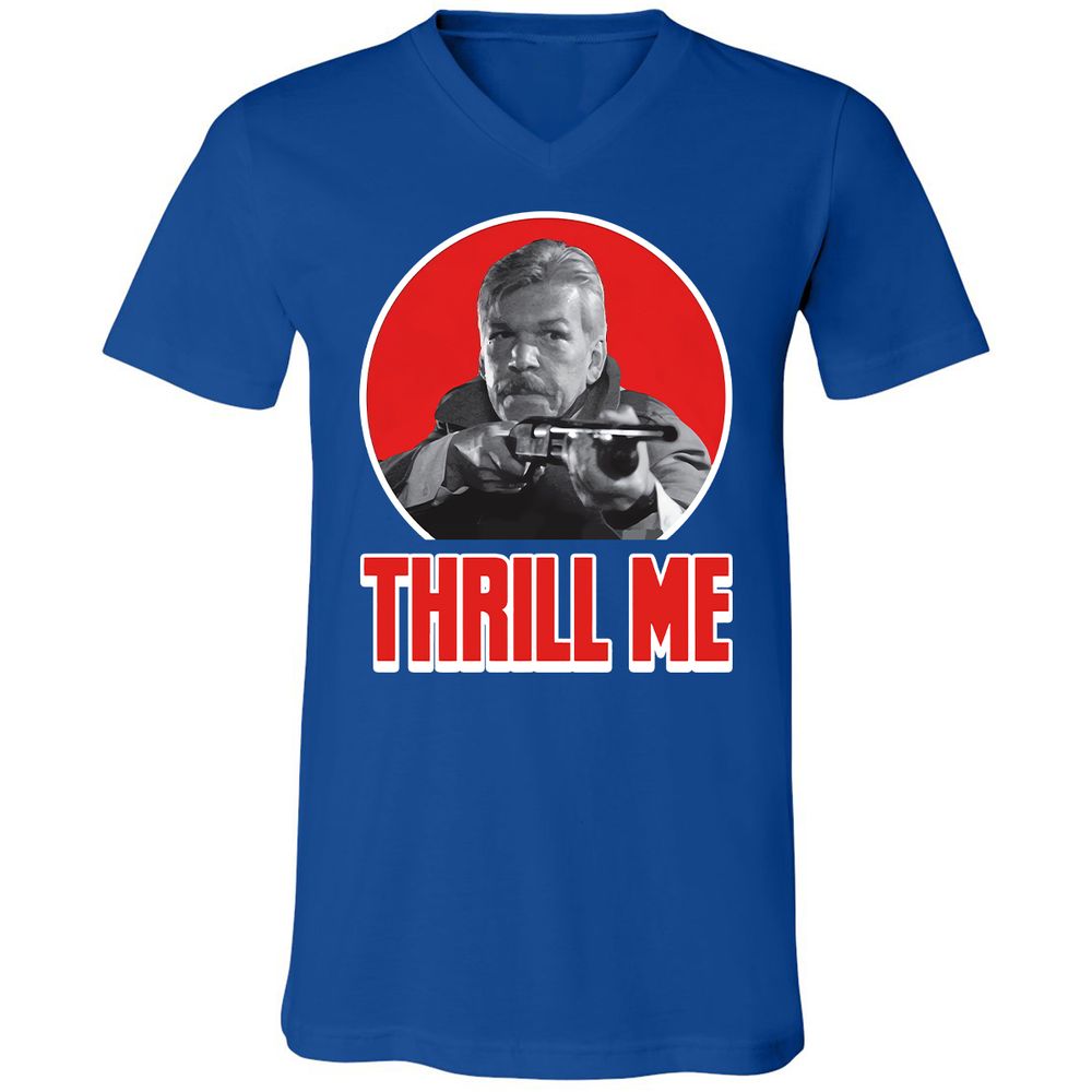 Unisex V-Neck T-Shirt - XF8V3MD1 - True Royal - 4