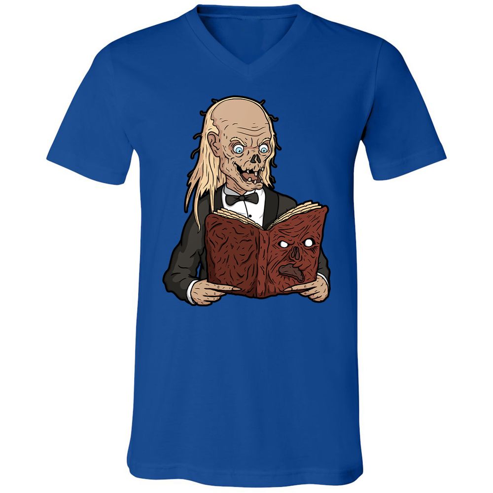 Unisex V-Neck T-Shirt - 4PMVS3YU - True Royal - 4