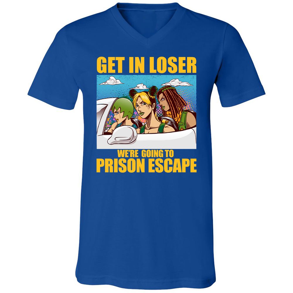Unisex V-Neck T-Shirt - TQSQTHW4 - True Royal - 4