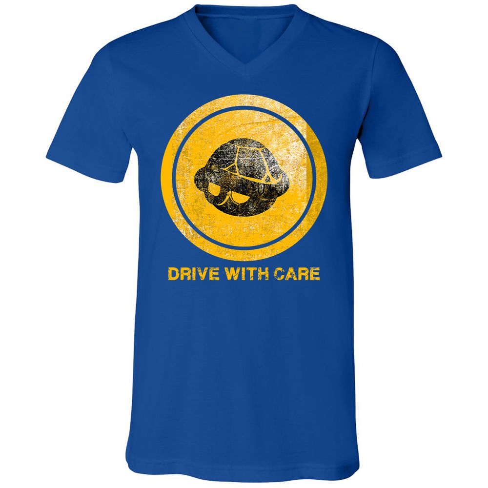 Unisex V-Neck T-Shirt - 2L85XG26 - True Royal - 4