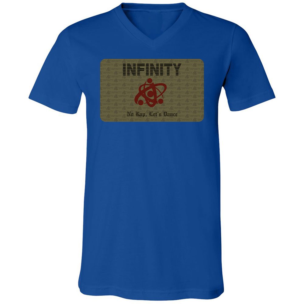 Unisex V-Neck T-Shirt - Y1PE59QF - True Royal - 4