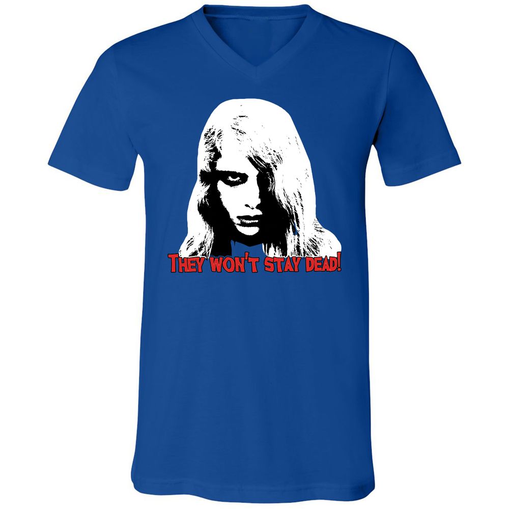 Unisex V-Neck T-Shirt - ADR69PNJ - True Royal - 4