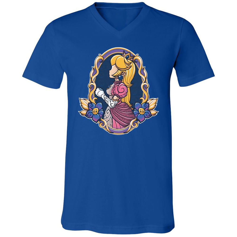 Unisex V-Neck T-Shirt - 82VMLP3Y - True Royal - 4