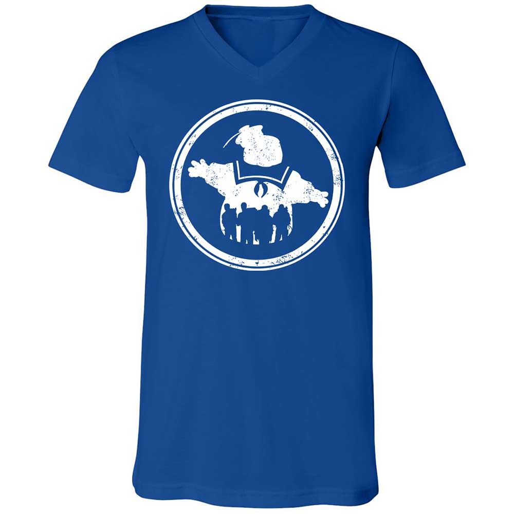 Unisex V-Neck T-Shirt - ZSSHZ8MB - True Royal - 4