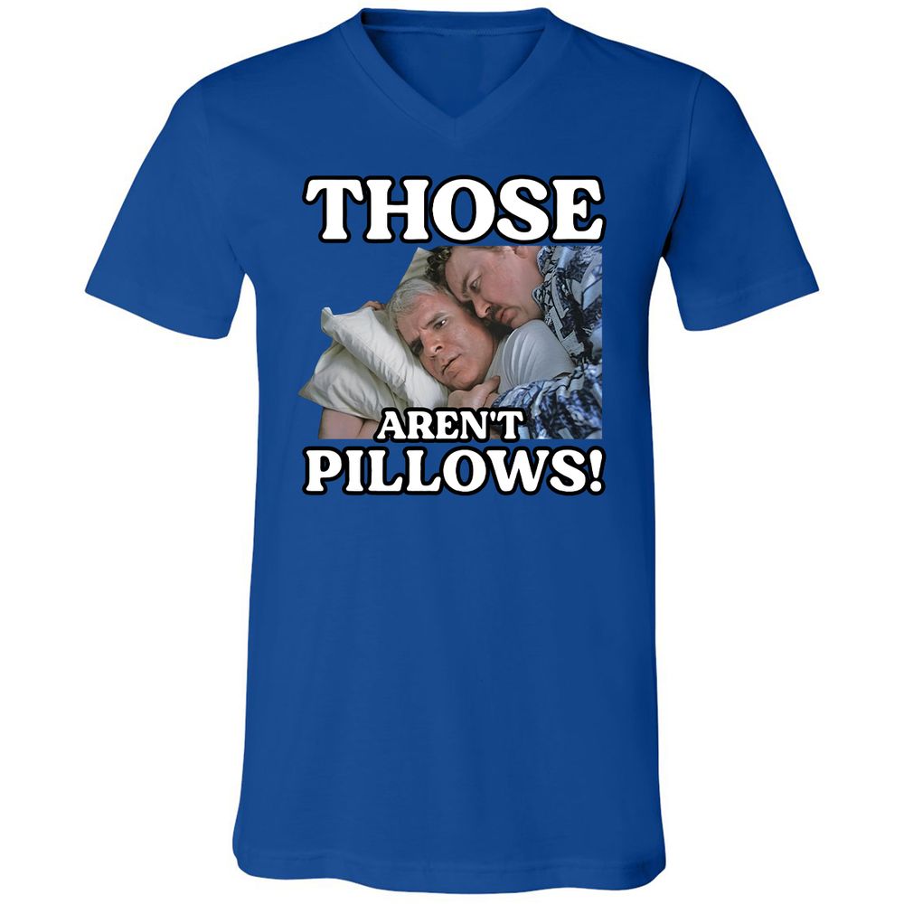 Unisex V-Neck T-Shirt - LBP6YN47 - True Royal - 4