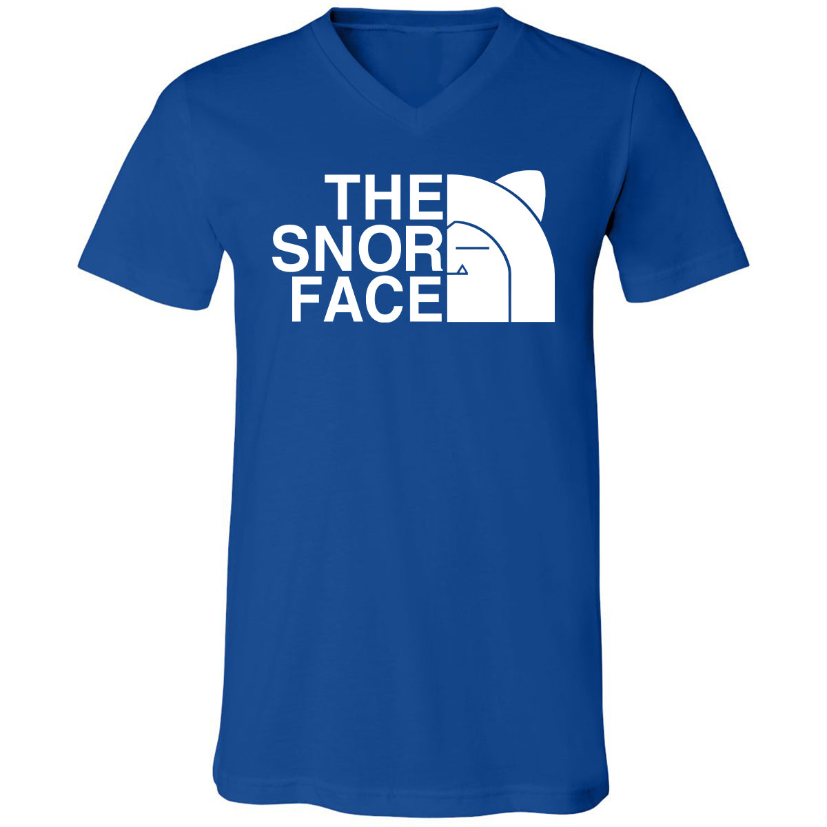 Unisex V-Neck T-Shirt - FAS2J8HA - True Royal - 4