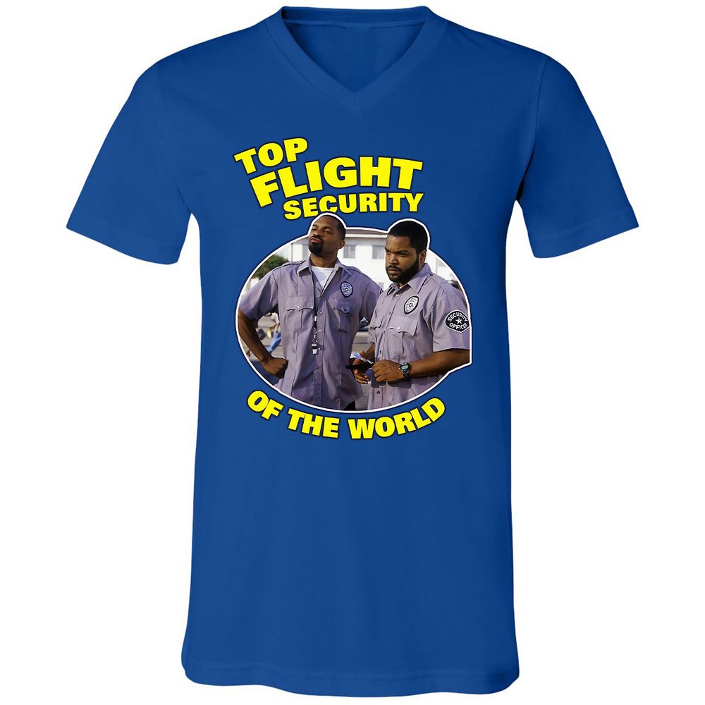 Unisex V-Neck T-Shirt - BTKZ44BV - True Royal - 4