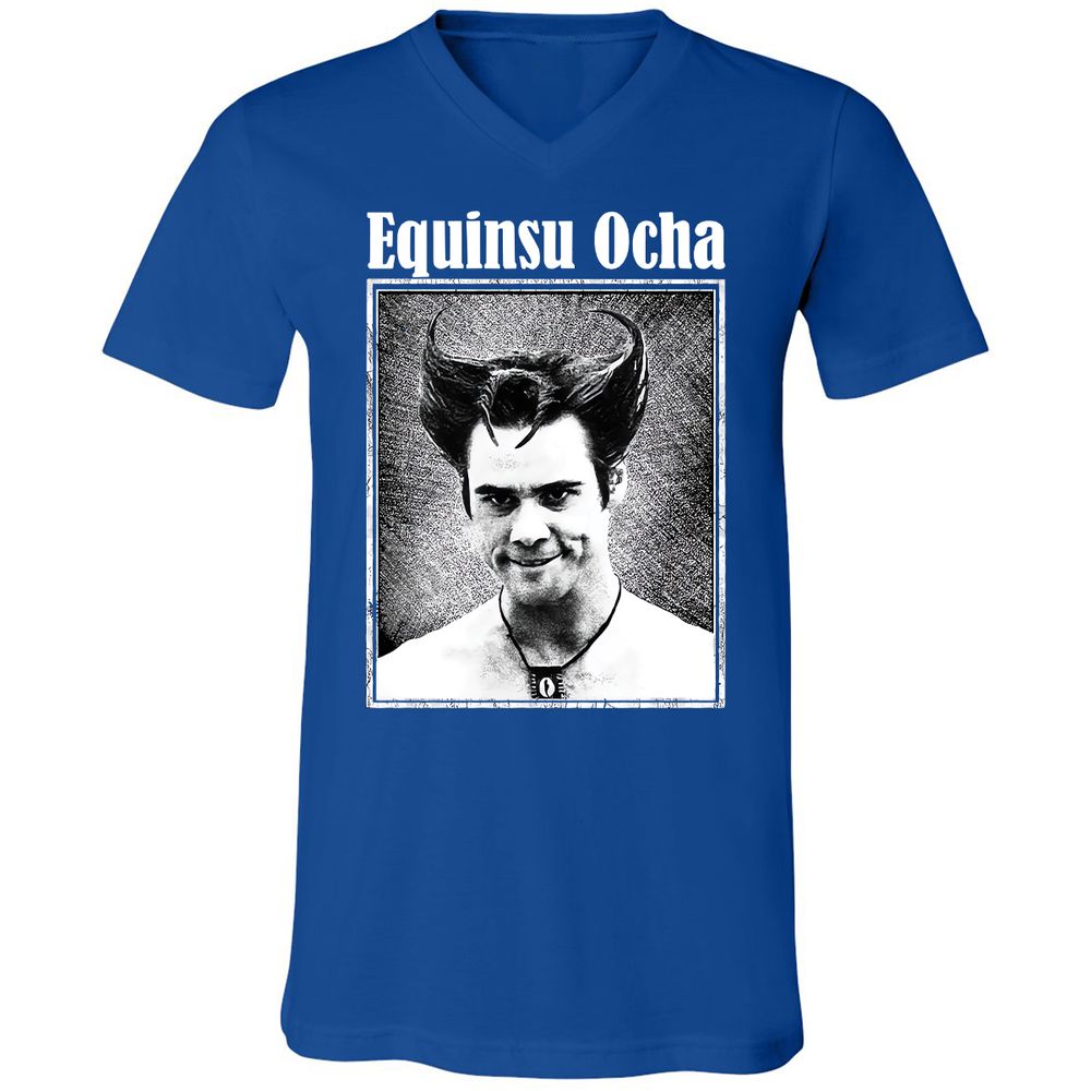 Unisex V-Neck T-Shirt - P45U8457 - True Royal - 4