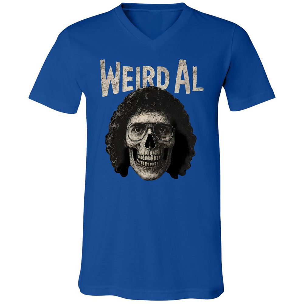 Unisex V-Neck T-Shirt - CL8LVT96 - True Royal - 4