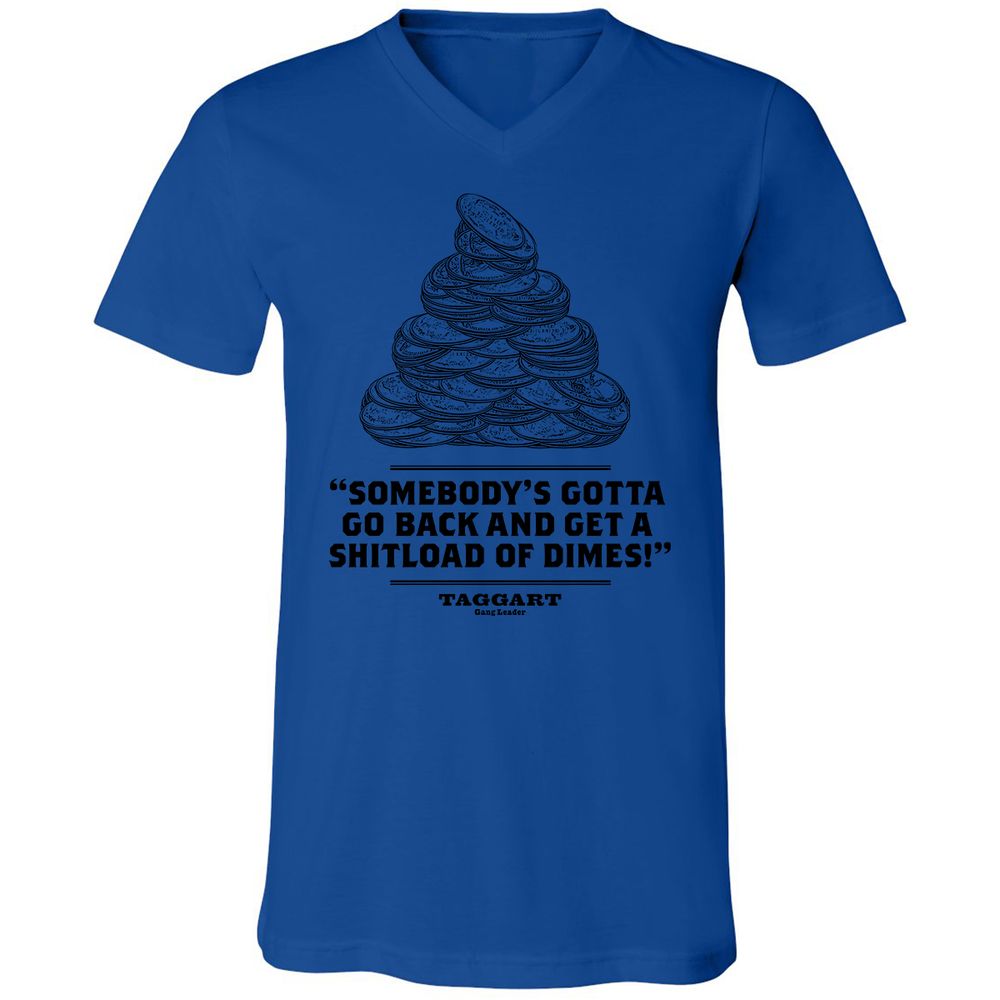 Unisex V-Neck T-Shirt - RCCSF3K4 - True Royal - 4