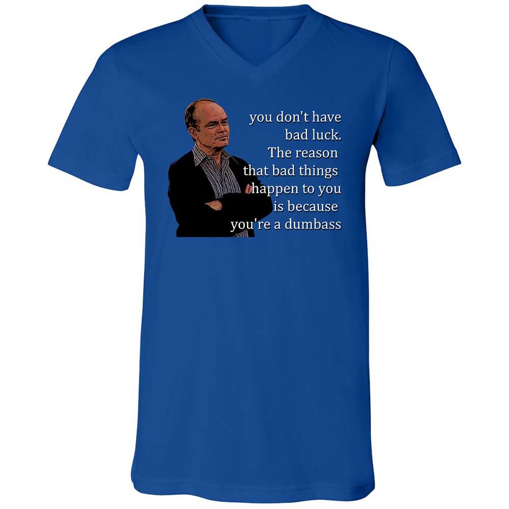 Unisex V-Neck T-Shirt - MBPPU8Y6 - True Royal - 4