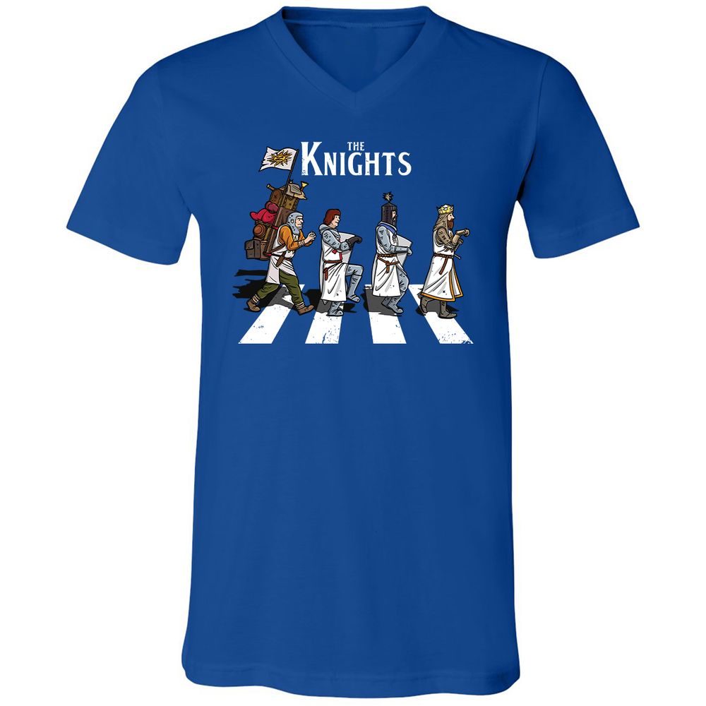 Unisex V-Neck T-Shirt - 46ZFKT1M - True Royal - 4