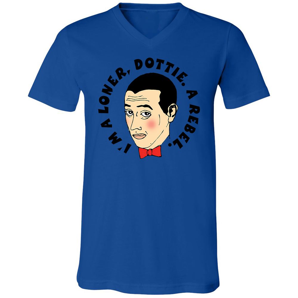 Unisex V-Neck T-Shirt - VCYUBSV3 - True Royal - 4