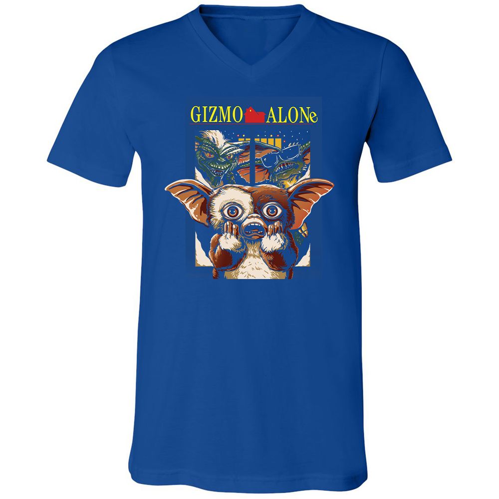 Unisex V-Neck T-Shirt - YUPVCW1G - True Royal - 4
