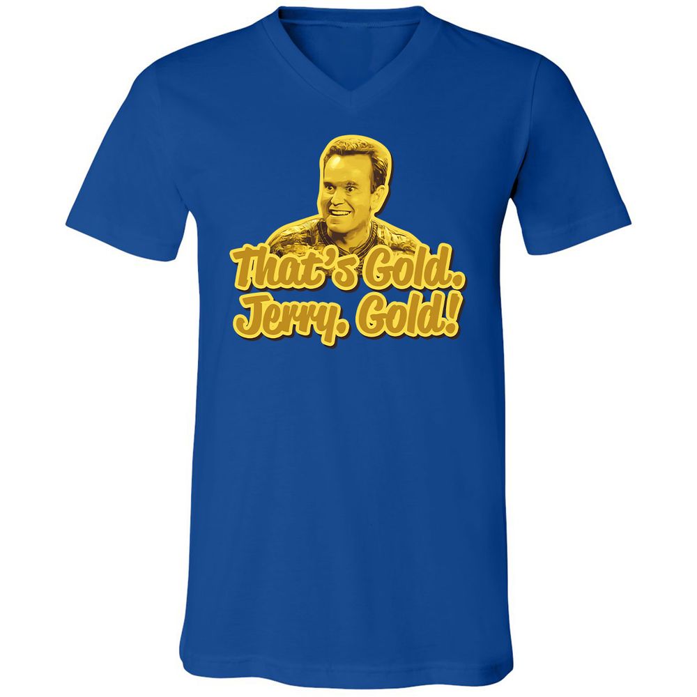 Unisex V-Neck T-Shirt - NXKD3H21 - True Royal - 4