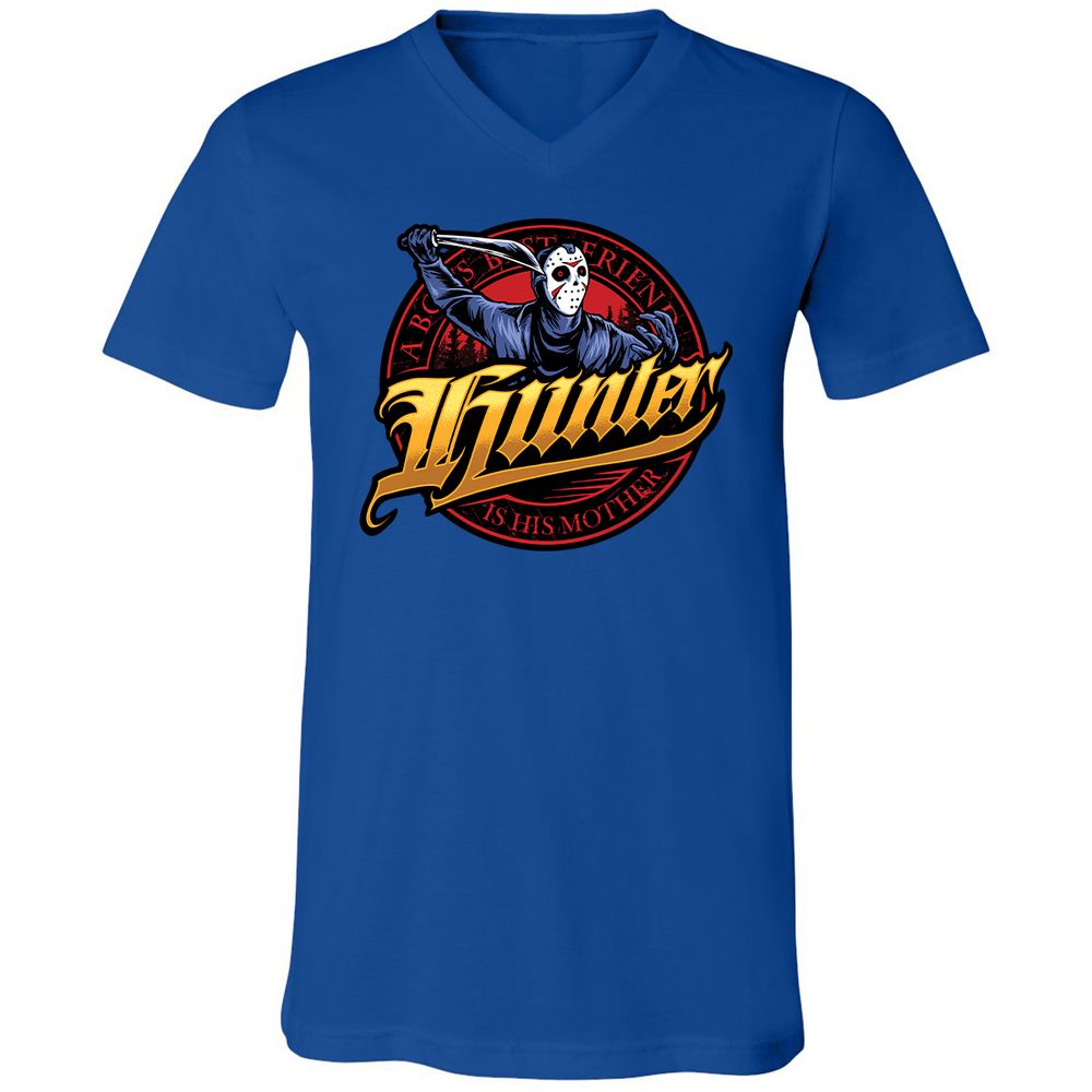 Unisex V-Neck T-Shirt - VP31ZNWY - True Royal - 4