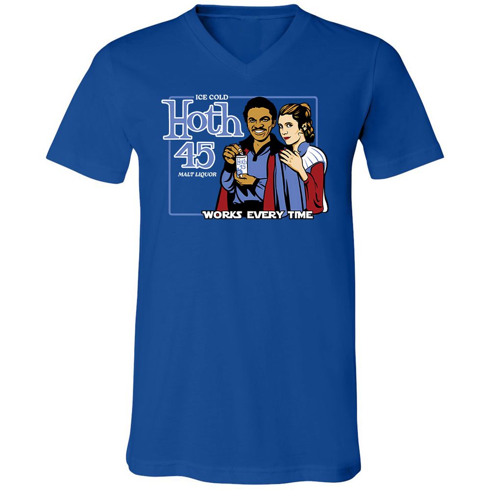 Unisex V-Neck T-Shirt - RY51NY1N - True Royal - 4