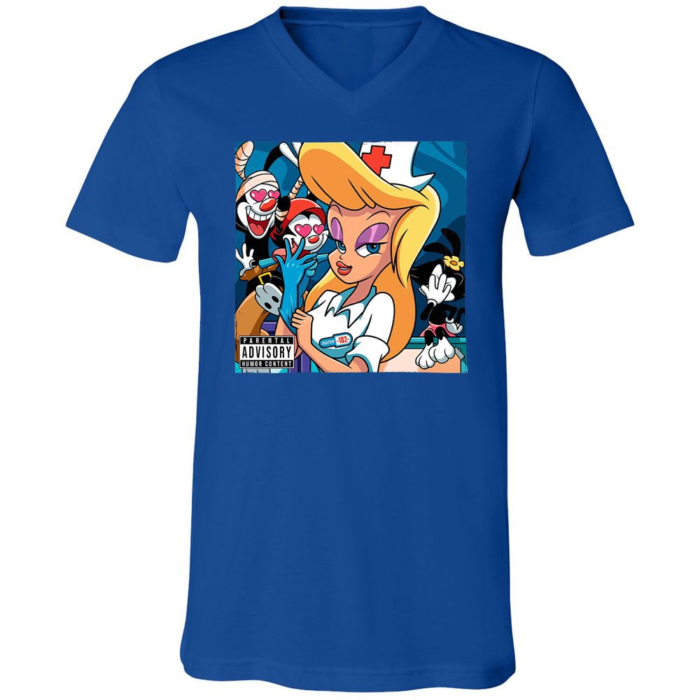 Unisex V-Neck T-Shirt - 94YTS377 - True Royal - 4