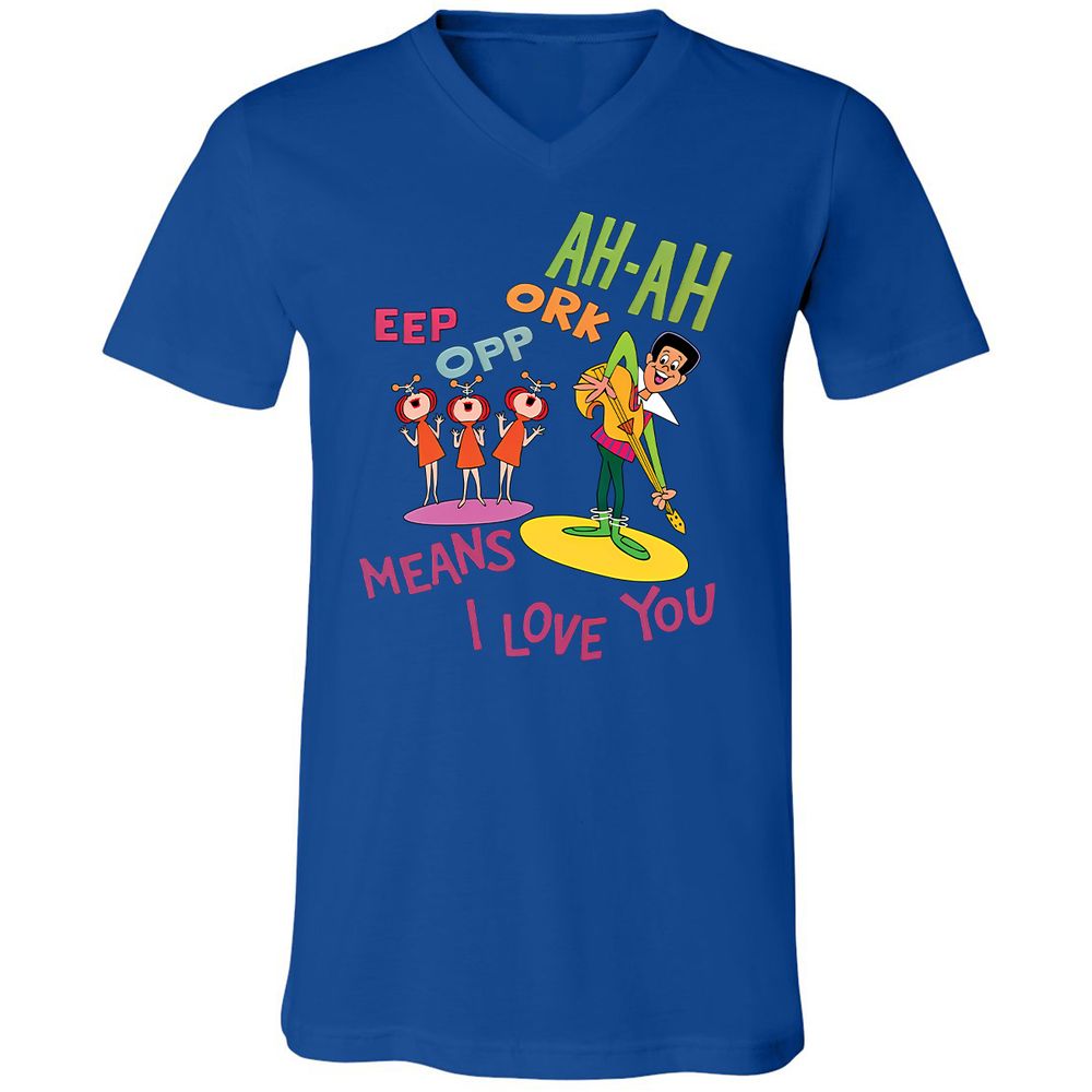 Unisex V-Neck T-Shirt - PMV94T13 - True Royal - 4