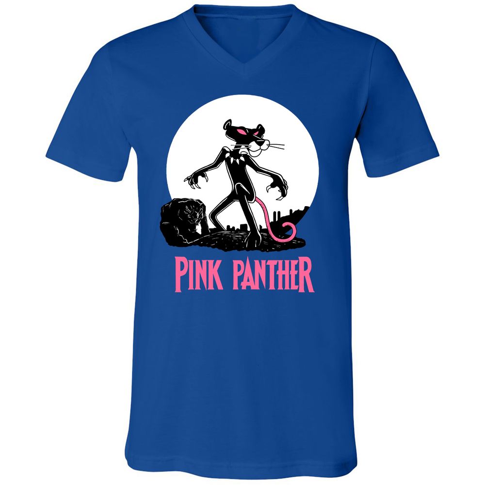 Unisex V-Neck T-Shirt - WQ7S88AN - True Royal - 4