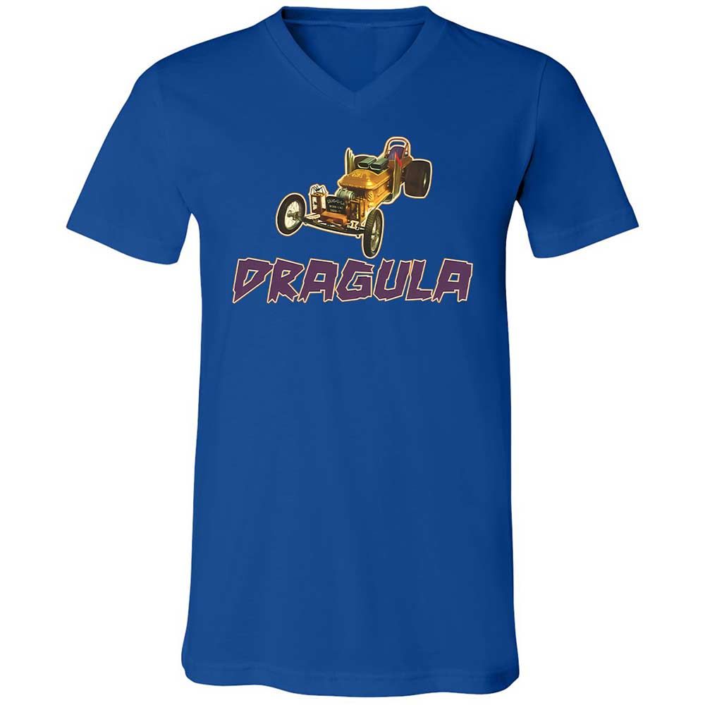 Unisex V-Neck T-Shirt - TTENFMZG - True Royal - 4