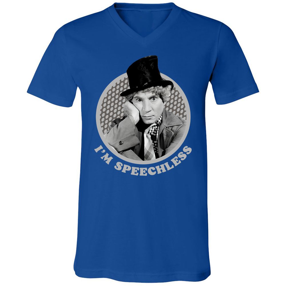 Unisex V-Neck T-Shirt - UAQAQ6A5 - True Royal - 4