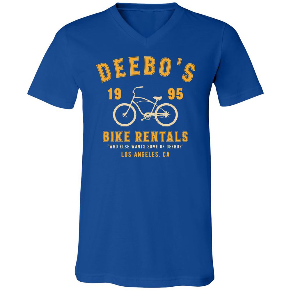 Unisex V-Neck T-Shirt - 5SH31TV4 - True Royal - 4